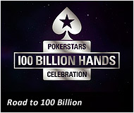 Pokerstars moves wild with 100 Billionth Hand promotion